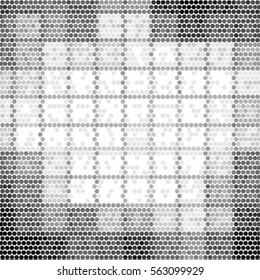Grunge halftone dots texture vector background. Spotted Abstract Texture