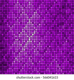 Grunge halftone dots texture vector background. Spotted purple Abstract Texture