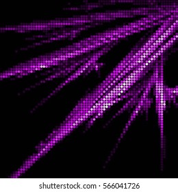 Grunge halftone dots texture vector background. Spotted purple Abstract Texture