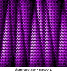 Grunge halftone dots texture vector background. Spotted purple Abstract Texture