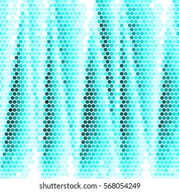 Grunge halftone dots texture vector background. Spotted blue Abstract Texture