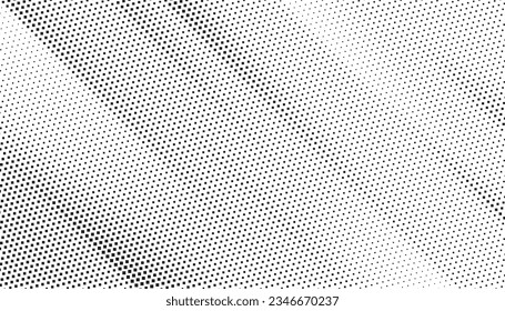 Grunge halftone dots vector texture background. Halftone background. Comic dotted pattern. Pop art style. Backdrop with circles, dots, rounds design element for web banners, posters, cards.