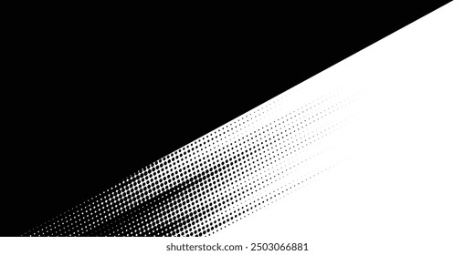 Fondo de textura de Vector de puntos de semitono de grunge . Marco de borde. eps 10	