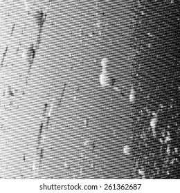 Grunge halftone dots vector texture background . Dotted Abstract Vector Texture . Distress Dirty Damaged Spotted Circles Overlay Texture