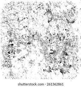 Grunge halftone dots vector texture background . Dotted Abstract Vector Texture . Distress Dirty Damaged Spotted Circles Overlay Texture 