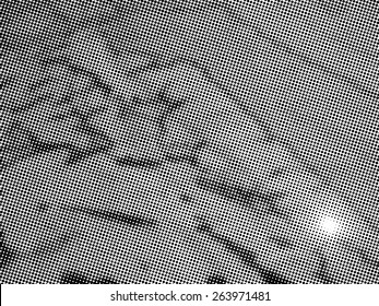 Grunge halftone dots vector texture background . 