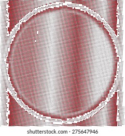 Grunge halftone dots vector texture background . Dotted Abstract Vector Texture . Distress Dirty Damaged Spotted Circles Overlay Texture