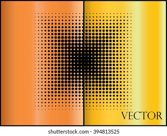 Grunge halftone dots vector texture background . Border Frame . Dotted Abstract Vector Texture . Distress Dirty Damaged Spotted Circles Overlay Texture .
