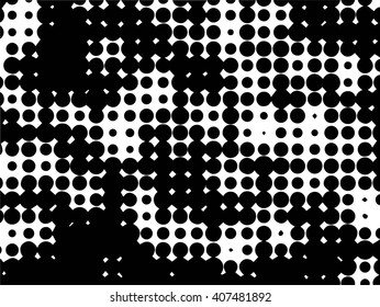 Grunge halftone dots vector texture background dotted background vector texture