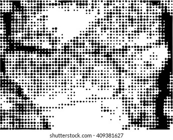 Grunge halftone dots vector texture background dotted background vector texture