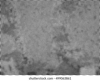 Grunge halftone dots vector texture background.