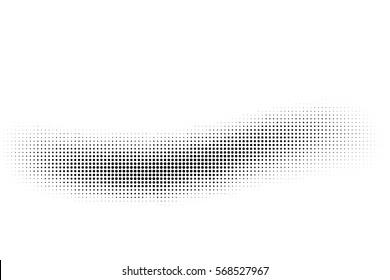 Grunge Halftone Dots. Vector Texture. Abstract Dotted Background
