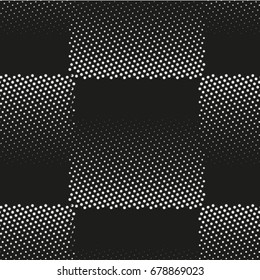 Grunge halftone dots vector texture background. 