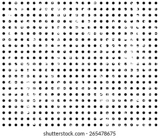 grunge halftone dotted and circle art background, abstract seamless pattern, can be used for wallpaper, pattern fills, web page background,surface textures.