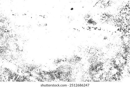 Grunge halftone gradient background distressed black texture. Dark grainy texture on white dust overlay textured. Grain noise particles. Rusted anime or manga style comic vector graphic illustration.