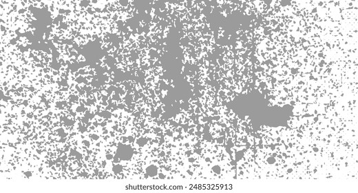 Grunge halftone gradient background. Faded grit noise texture. White and black sand wallpaper. Retro pixelated backdrop. Anime or manga style comic overlay. Vector abstract gradient