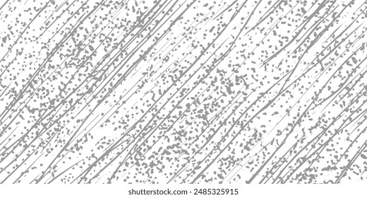 Grunge halftone gradient background. Faded grit noise texture. White and black sand wallpaper. Retro pixelated backdrop. Anime or manga style comic overlay. Vector pattern