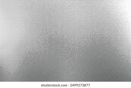 Grunge halftone gradient background. Faded grit noise texture. White and black sand wallpaper. Retro pixelated backdrop. Anime or manga style comic vector graphic design textured illustration