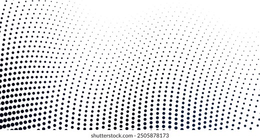 Grunge halftone gradient background. Faded grit noise texture. White and black sand wallpaper. Retro pixelated backdrop arts modern dots paper wave