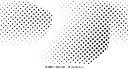 Grunge medio tono gradiente de fondo. Textura de ruido de grano desvanecido. Fondo de pantalla de arena blanco y negro. Texturas de puntos modernas de artes de fondo pixeladas retro