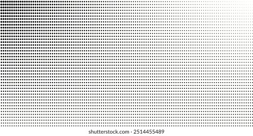 Grunge halftone gradient background. Faded grit noise texture. White and black sand wallpaper. Retro pixelated backdrop