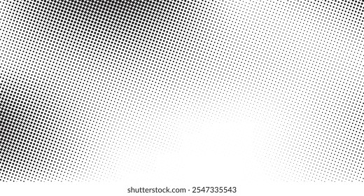 Grunge halftone gradient background. Faded grit noise texture. White and black sand wallpaper. Retro pixelated backdrop. Anime or manga style comic overlay. 