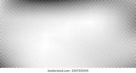 Grunge halftone gradient background. Faded grit noise texture. White and black sand wallpaper. Retro pixelated backdrop. Anime or manga style comic overlay. 