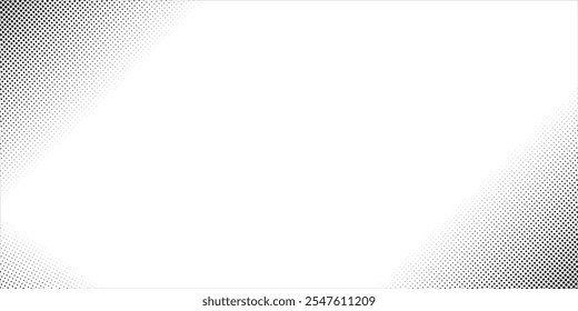 Grunge halftone gradient background. Faded grit noise texture. White and black sand wallpaper.