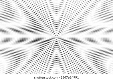 Grunge halftone gradient background. Faded grit noise texture. White and black sand wallpaper. Retro pixelated backdrop. Anime or manga style comic overlay. Vector graphic design textured template