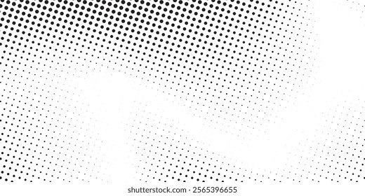 Grunge halftone gradient background. Faded grit noise texture. White and black sand wallpaper simple art modern design