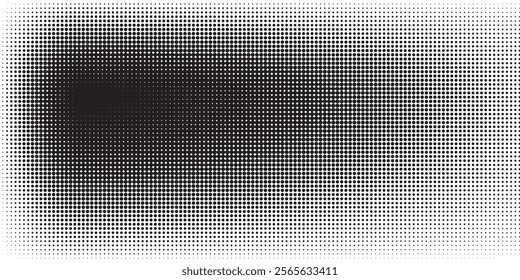 Grunge halftone gradient background. Faded grit noise texture. White and black sand wallpaper. Retro pixelated backdrop