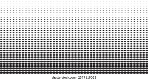 Grunge halftone gradient background. Faded grit noise texture. White and black sand wallpaper. Retro pixelated backdrop. Anime or manga style