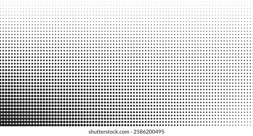 Grunge halftone gradient background. Faded grit noise texture. White and black sand wallpaper modern grunge vector halftone