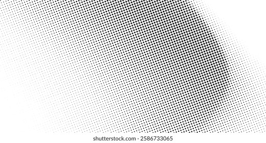Grunge halftone gradient background. Faded grit noise texture.