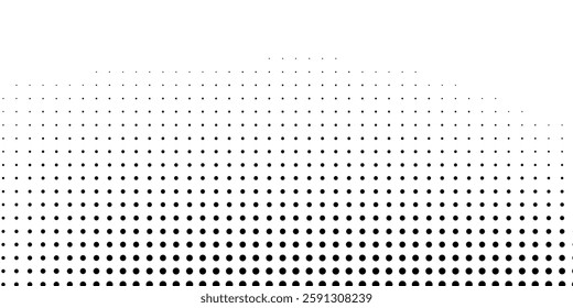 Grunge halftone gradient background. Faded grit noise texture. White and black sand wallpaper. Retro pixelated backdrop. Anime or manga style modern abstract