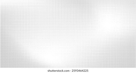 Grunge halftone gradient background. Faded grit noise texture. White and black sand wallpaper. Retro pixelated backdrop. Anime or manga style comic  modern