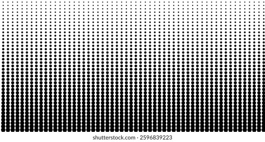 Grunge halftone gradient background. Faded grit noise texture. White and black sand wallpaper. Retro pixelated backdrop. Anime or manga modern