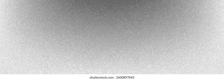 Grunge halftone gradient background. Faded grit noise texture. White and black sand wallpaper. Retro pixelated backdrop. Anime or manga style comic overlay. Vector graphic design textured template