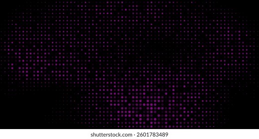 Grunge halftone gradient background. Faded grit noise texture. White and black sand wallpaper. Retro pixelated backdrop. Anime or manga style comic overlay. Vector graphic design textured template