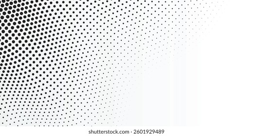 Grunge halftone gradient background. Faded grit noise texture. White and black sand wallpaper. Retro pixelated backdrop. Anime or manga style