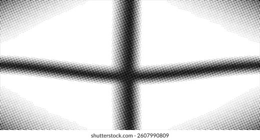 Grunge halftone gradient background. Faded grit noise texture. White and black sand wallpaper. Retro pixelated backdrop. Anime or manga style comic overlay style