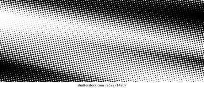 Plano de fundo gradiente de meio-tom do Grunge. Textura de ruído de grão desbotado. Fundo retro pixelizado. Anime ou manga estilo história em quadrinhos. Modelo texturizado de design gráfico vetorial.