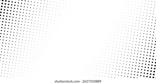 Plano de fundo gradiente de meio-tom do Grunge. Textura de ruído de grão desbotado. Papel de parede de areia branca e preta. Fundo retro pixelizado. Anime ou manga estilo história em quadrinhos. Modelo texturizado de design gráfico vetorial