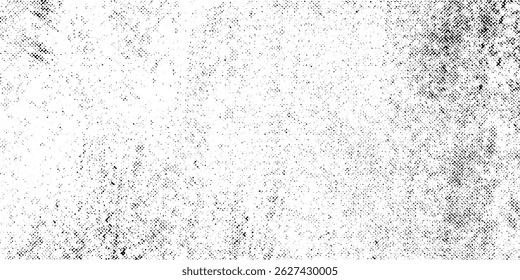 Plano de fundo gradiente de meio-tom do Grunge. Textura de ruído de grão desbotado. Papel de parede de areia branca e preta. Fundo retro pixelizado. Anime ou manga estilo história em quadrinhos. Ilustração vetorial