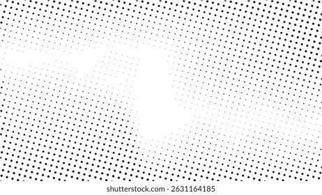 Grunge halftone gradient background. Faded grit noise texture. . Anime or manga style comic overlay. Vector graphic design textured template