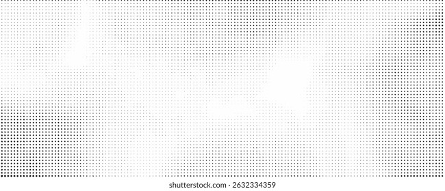 Plano de fundo gradiente de meio-tom do Grunge. Textura de ruído de grão desbotado. Papel de parede de areia branca e preta. Fundo retro pixelizado. Sobreposição de quadrinhos em estilo anime ou mangá