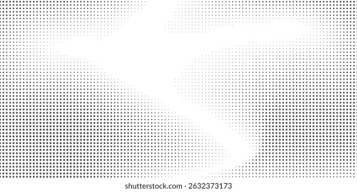 Plano de fundo gradiente de meio-tom do Grunge. Textura de ruído de grão desbotado. Papel de parede de areia branca e preta. Fundo retro pixelizado. Anime ou manga estilo história em quadrinhos. Modelo texturizado de design gráfico vetorial