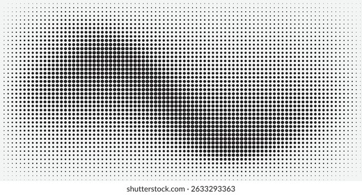 Plano de fundo gradiente de meio-tom do Grunge. Textura de ruído de grão desbotado. Papel de parede de areia branca e preta. Fundo retro pixelizado. Anime ou manga estilo história em quadrinhos. Modelo texturizado de design gráfico vetorial