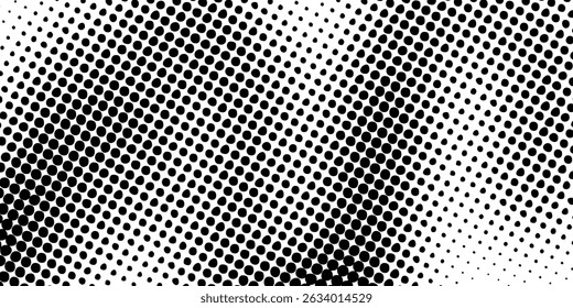 Plano de fundo gradiente de meio-tom do Grunge. Textura de ruído de grão desbotado. Papel de parede de areia branca e preta. Fundo retro pixelizado. Anime ou mangá estilo quadrinhos