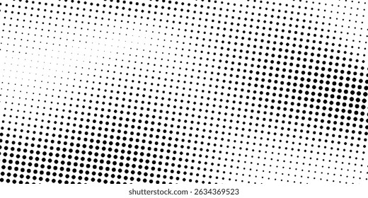 Plano de fundo gradiente de meio-tom do Grunge. Textura de ruído de grão desbotado. Papel de parede de areia branca e preta. Fundo retro pixelizado. Anime ou manga estilo história em quadrinhos. Modelo texturizado de design gráfico vetorial